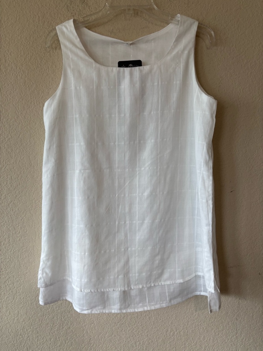 Emerson Street Boutique "Eve"‎ layered sleeveless tunic 100% Cotton Size S NWT